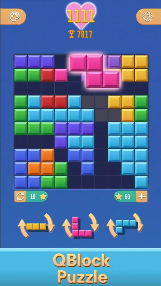 Capturas de tela do QBlock Puzzle