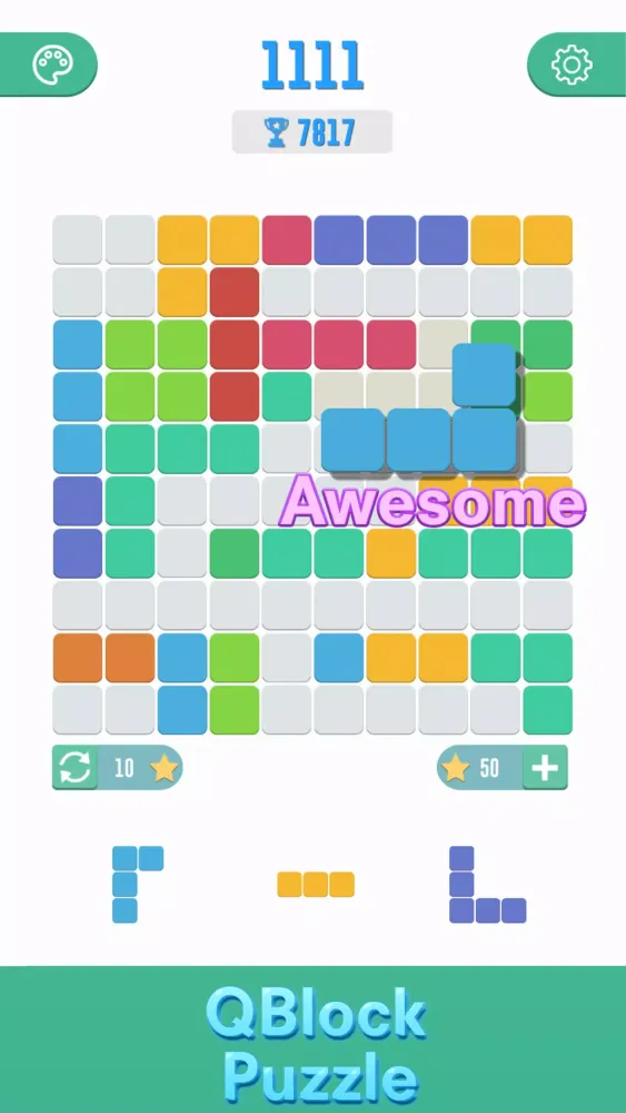 Capturas de tela do QBlock Puzzle