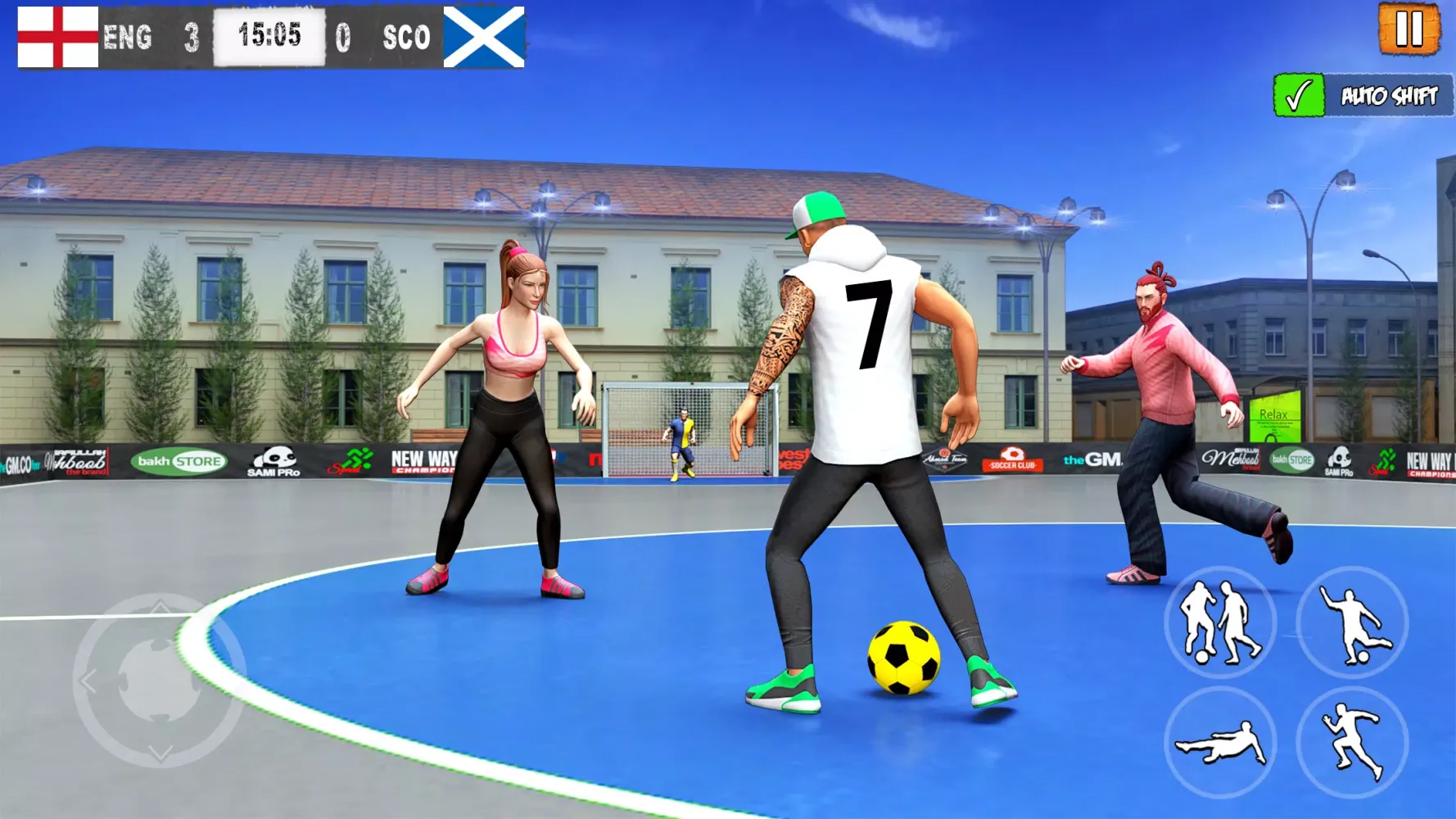 Zrzuty ekranu Street Football