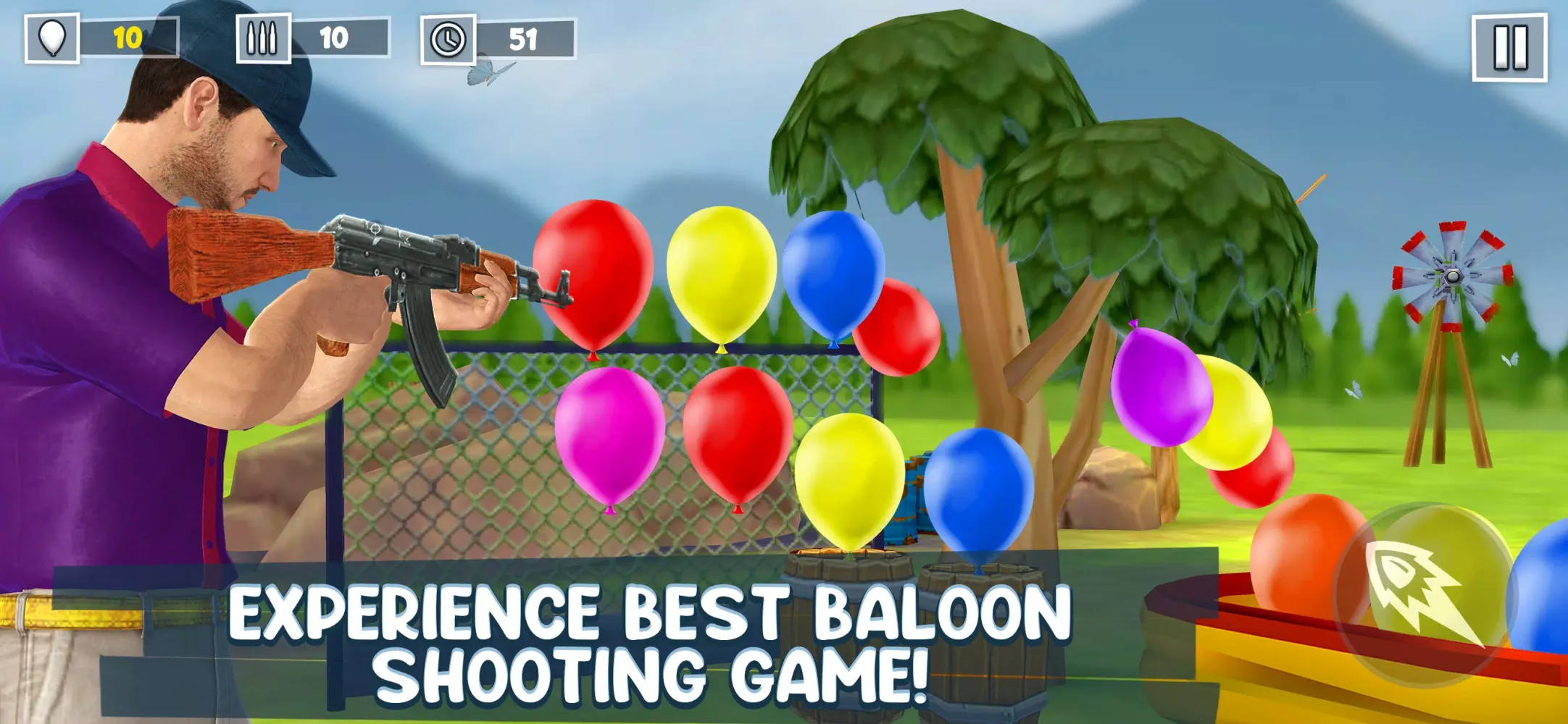 Air Balloon Shooting Game應用截圖