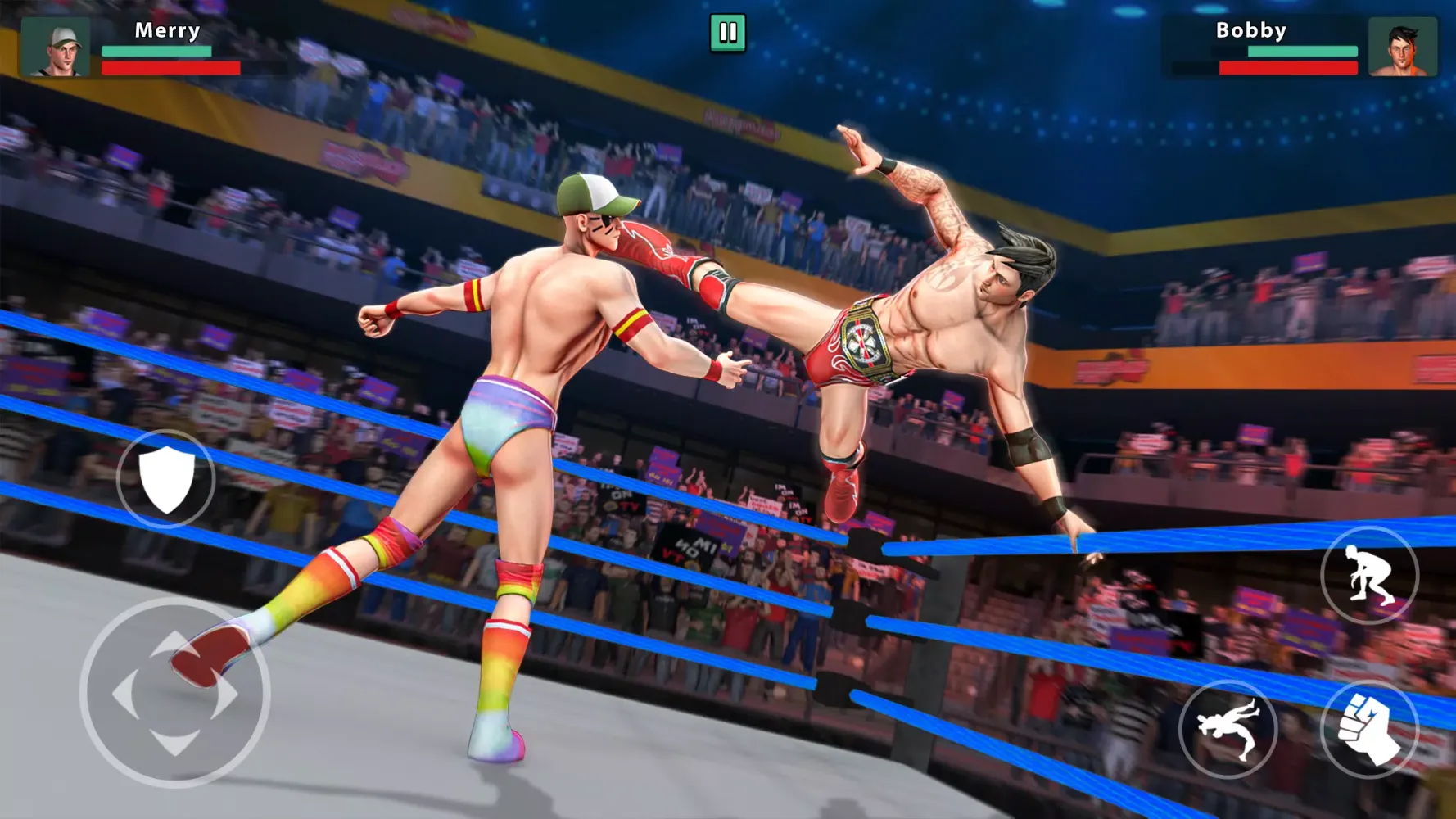 Скриншоты Wrestling Empire Battle Royale