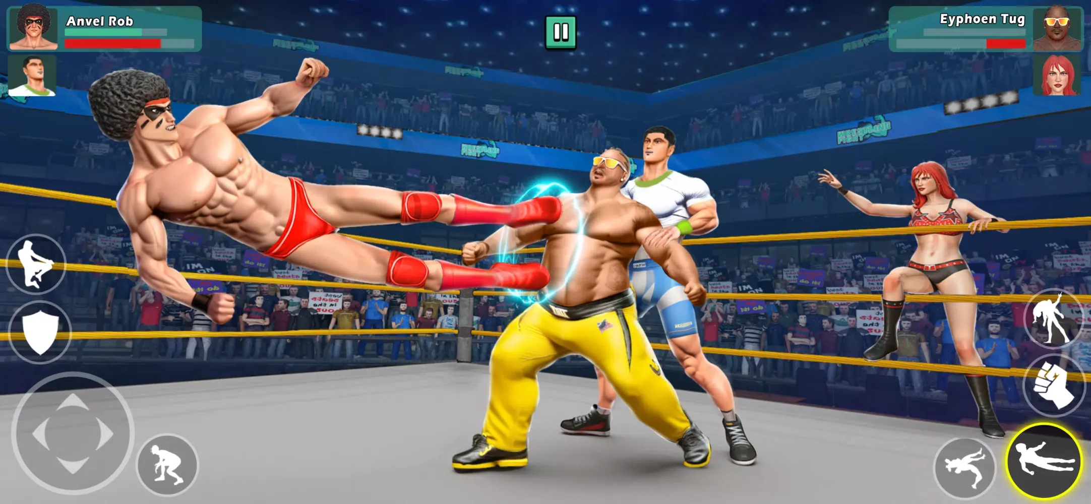 Скриншоты Wrestling Empire Battle Royale