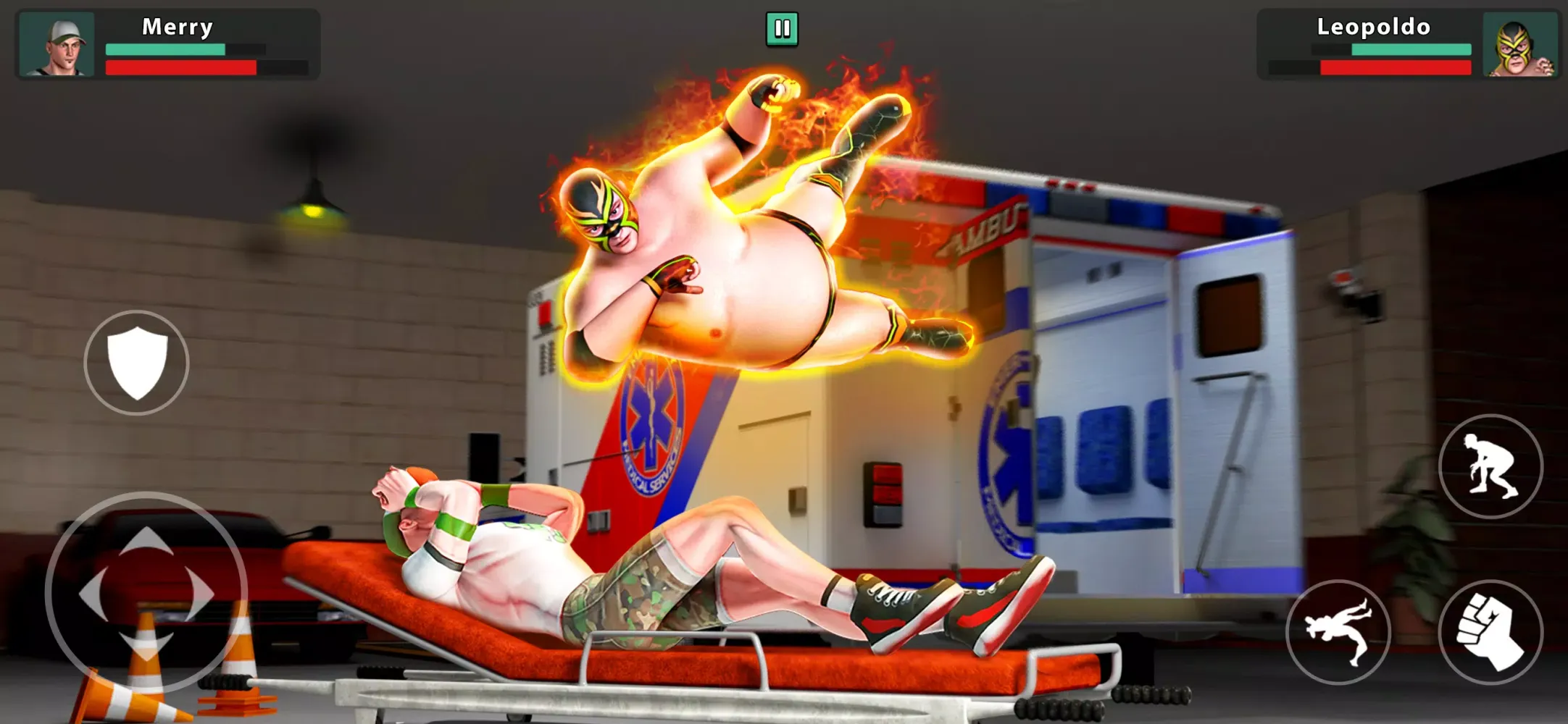 Скриншоты Wrestling Empire Battle Royale