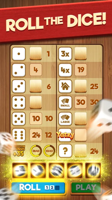 US Yatzy - Poker Dice Roller应用截图