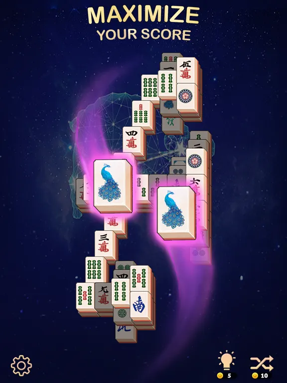 Capturas de tela do Zodiac Mahjong Solitaire iPad 