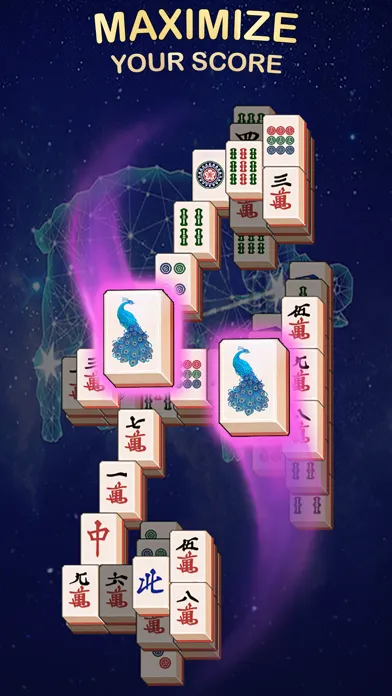 Capturas de tela do Zodiac Mahjong Solitaire