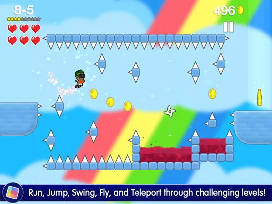 Mikey Jumps - GameClub iPad  स्क्रीनशॉट