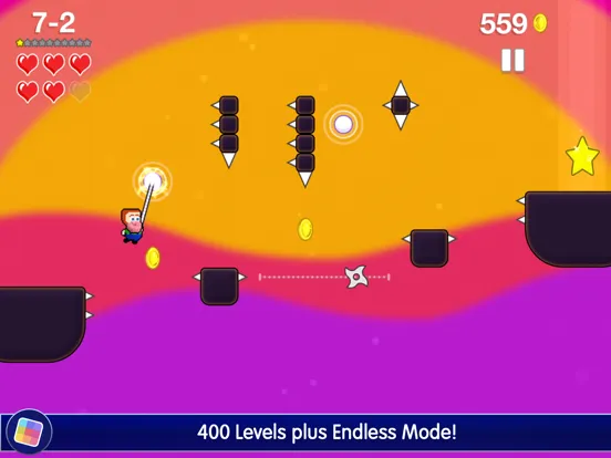 Mikey Jumps - GameClub iPad  स्क्रीनशॉट