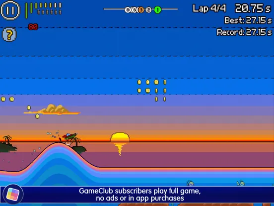Pixel Boat Rush - GameClub iPad  Ekran Görüntüleri