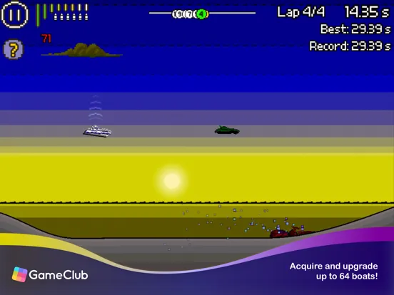 Pixel Boat Rush - GameClub iPad  Ekran Görüntüleri