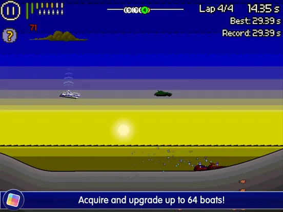 Pixel Boat Rush - GameClub iPad  Ekran Görüntüleri