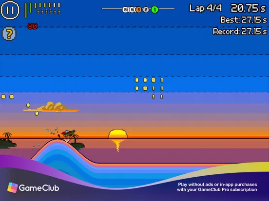 Pixel Boat Rush - GameClub iPad  Ekran Görüntüleri