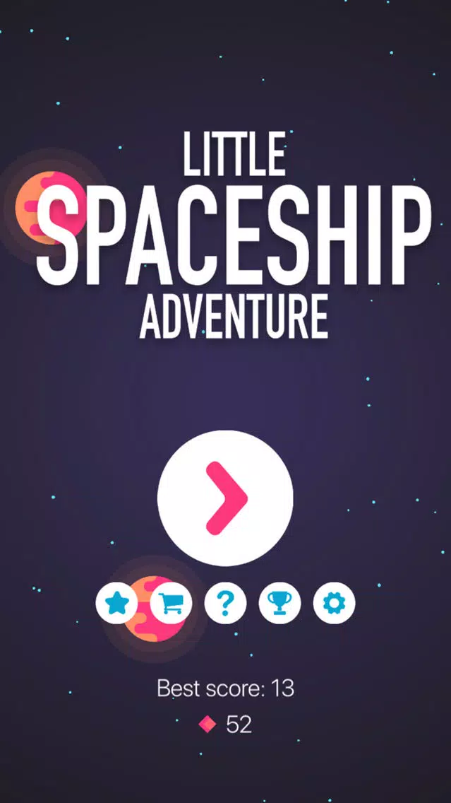 Tangkapan skrin Little Spaceship Adventure