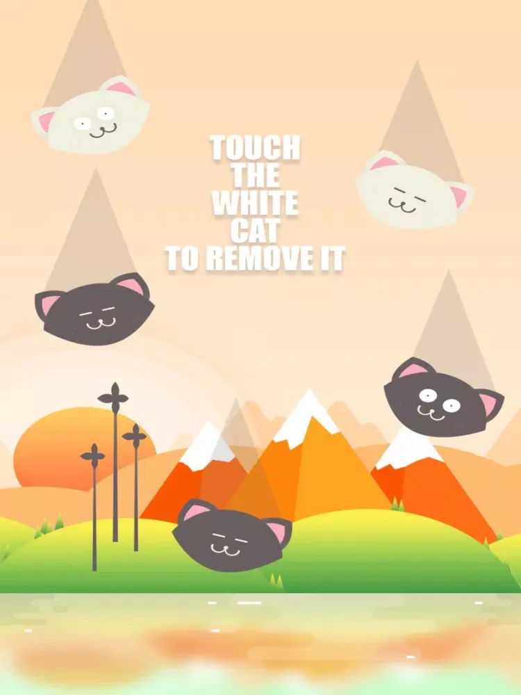 Tangkapan skrin Kitty Tap - Remove Kitty iPad 