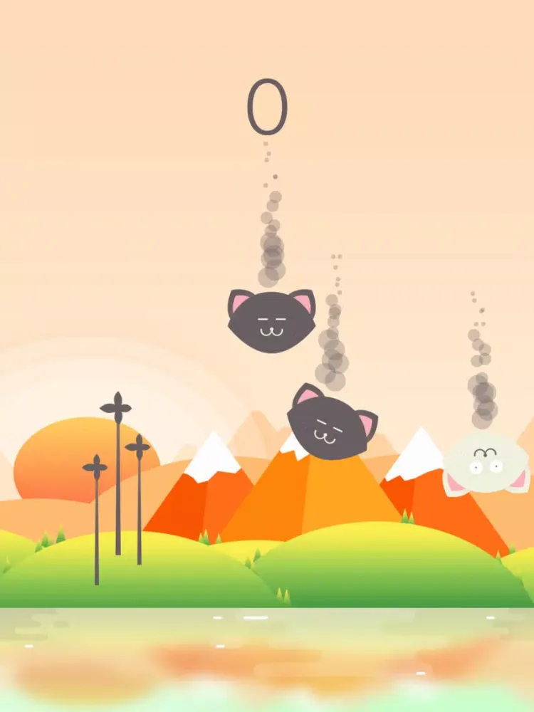 Tangkapan skrin Kitty Tap - Remove Kitty iPad 