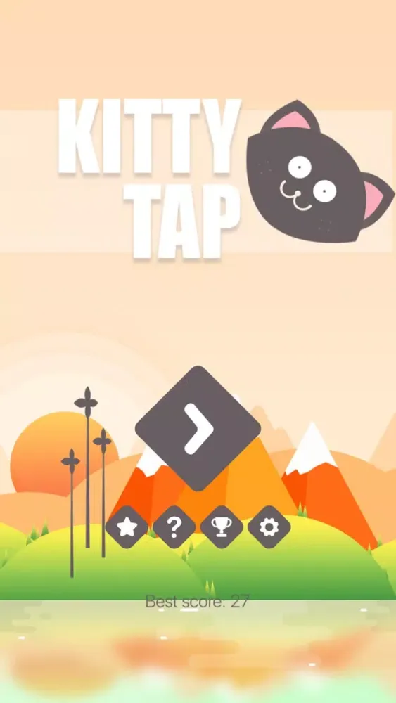 Tangkapan skrin Kitty Tap - Remove Kitty