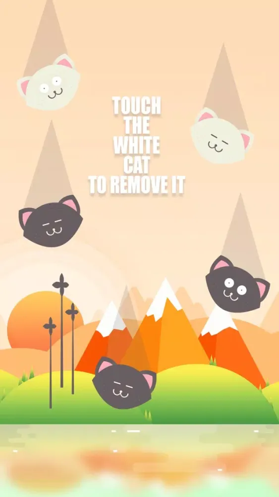 Tangkapan skrin Kitty Tap - Remove Kitty