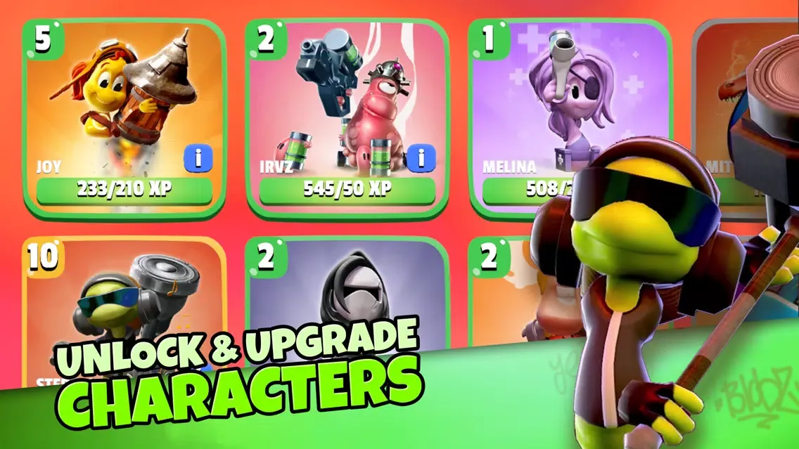 Captures d'écran de Battle Blobs: 3v3 Multiplayer