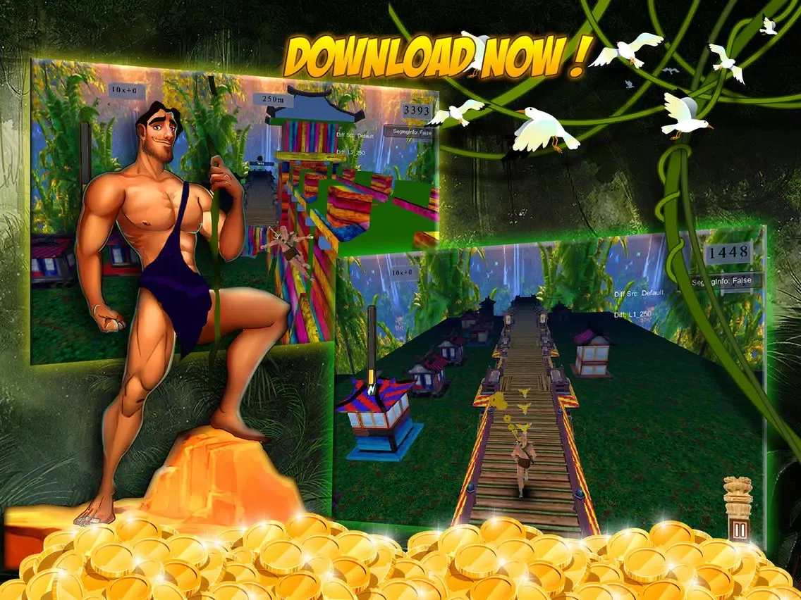 Captures d'écran de Vamoose! - A Jungle Escape iPad 