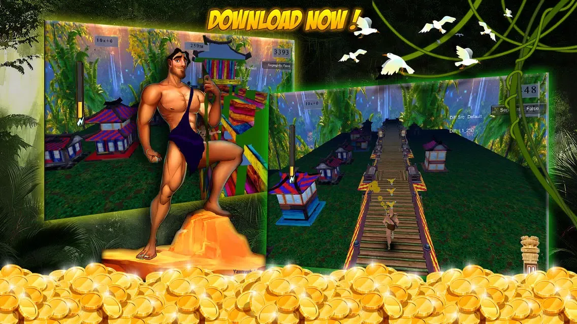 Captures d'écran de Vamoose! - A Jungle Escape