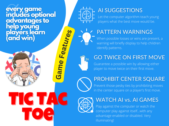 Tangkapan layar Beat Dad Tic Tac Toe Families iPad 