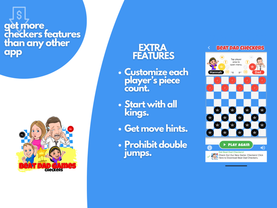 Tangkapan layar Beat Dad Tic Tac Toe Families iPad 