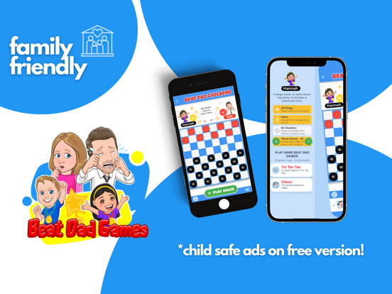 Tangkapan layar Beat Dad Tic Tac Toe Families iPad 