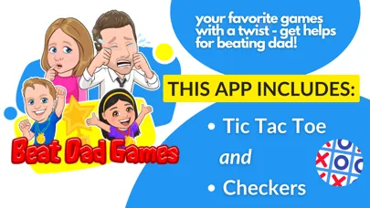 Beat Dad Tic Tac Toe Families スクリーンショット