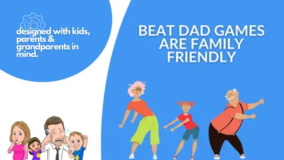 Beat Dad Tic Tac Toe Families スクリーンショット