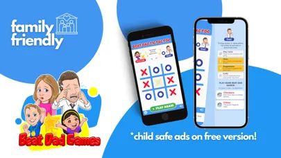 Beat Dad Tic Tac Toe Families スクリーンショット