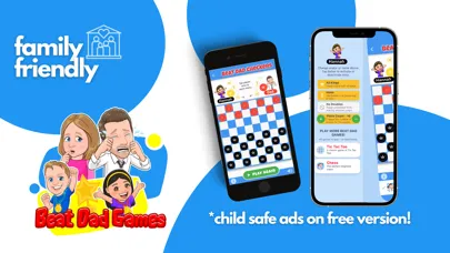 Beat Dad Tic Tac Toe Families スクリーンショット