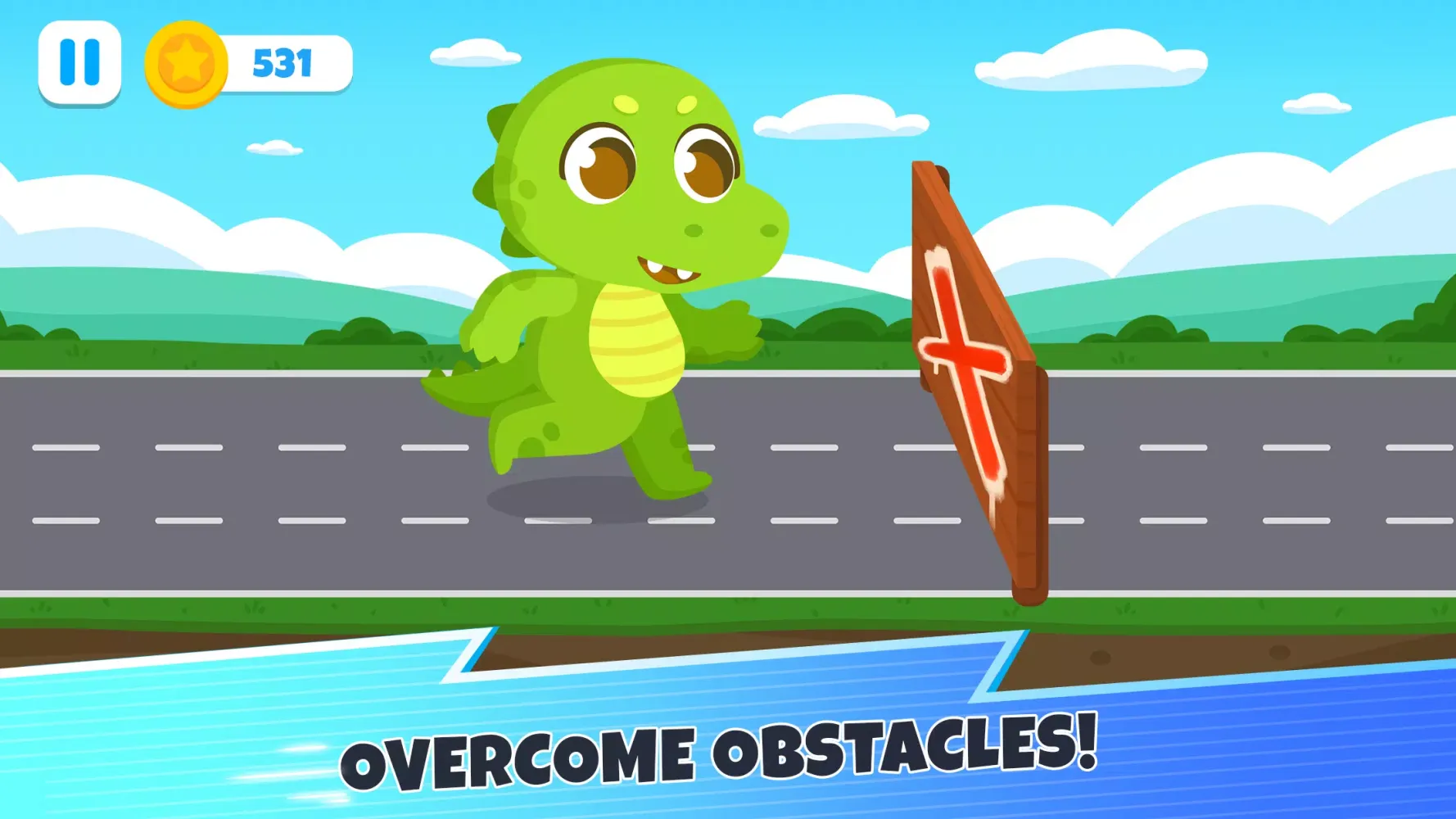 Animal racing games for kids! Ekran Görüntüleri