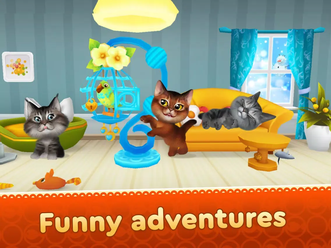 Happy Kitties iPad  Screenshots