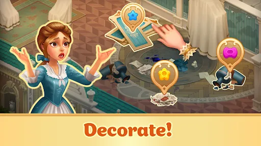 Ảnh chụp màn hình của Storyngton Hall: Match 3 games