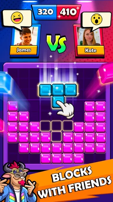 تصاویر Block Heads: Duel puzzle games