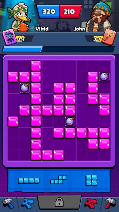 تصاویر Block Heads: Duel puzzle games