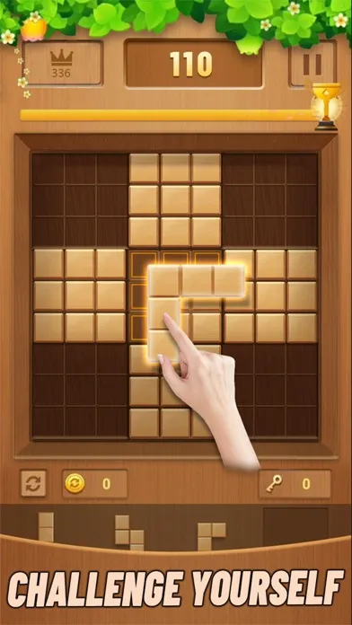 Zrzuty ekranu Block puzzle Casual game woody