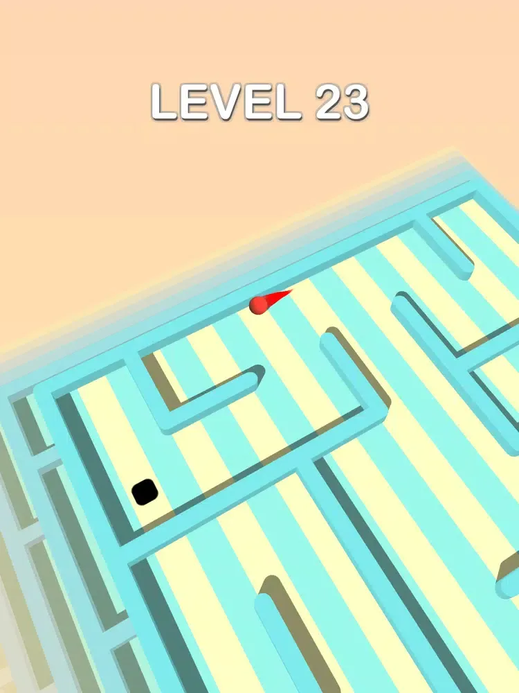 ภาพหน้าจอของ Maze Stack Ball Escape iPad 
