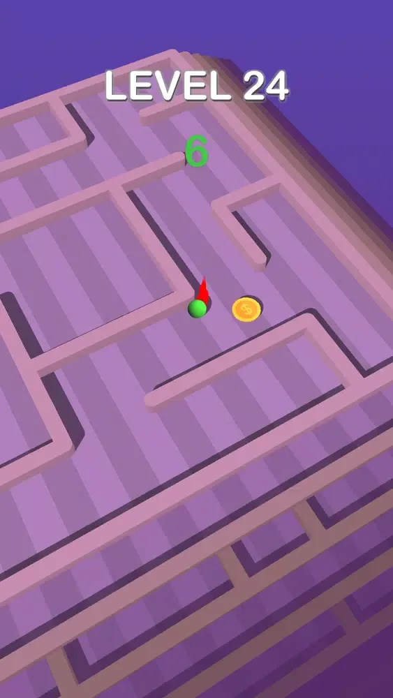 ภาพหน้าจอของ Maze Stack Ball Escape