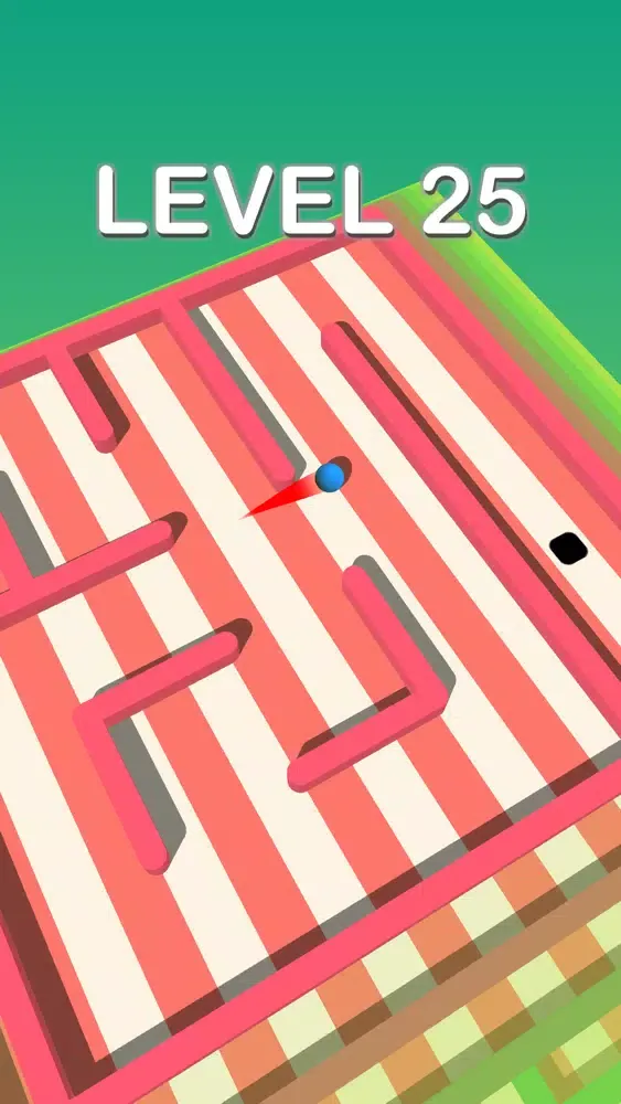 ภาพหน้าจอของ Maze Stack Ball Escape