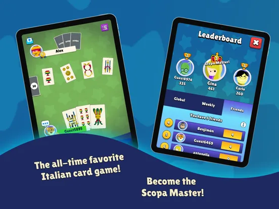 صور Scopa! Play cards online iPad 