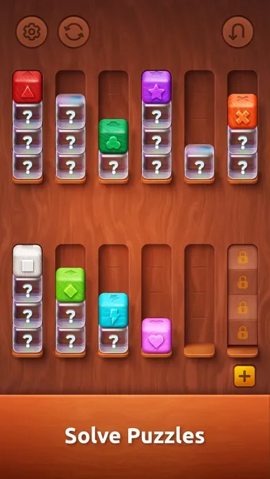 Colorwood Sort Puzzle Game سکرین شاٹس