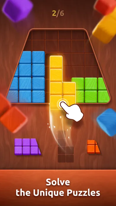 Colorwood Blocks: Wood Puzzle स्क्रीनशॉट