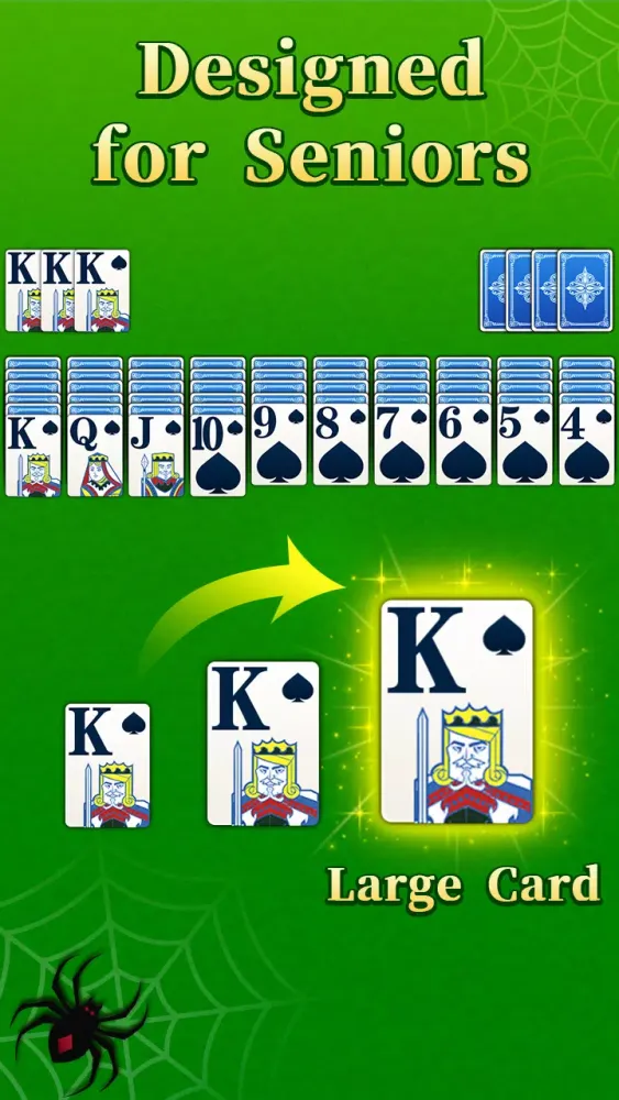 ภาพหน้าจอของ Spider Solitaire