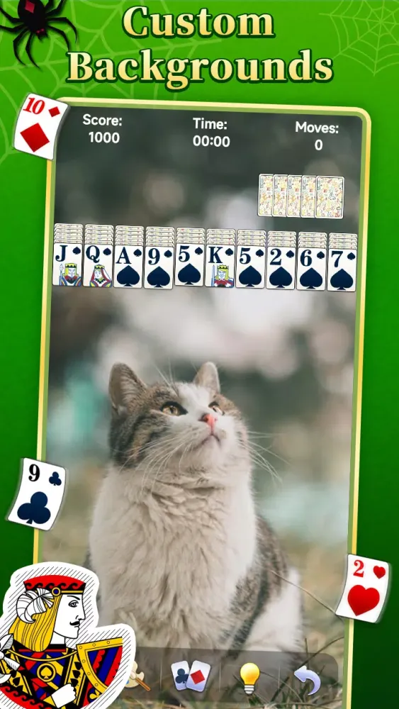 ภาพหน้าจอของ Spider Solitaire