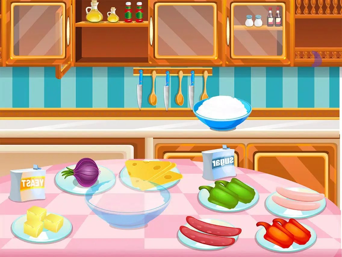 Zrzuty ekranu Pizza Maker Kids Cooking Game iPad 