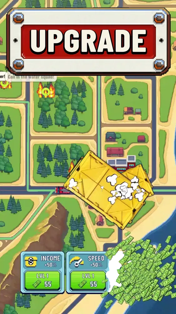 ภาพหน้าจอของ Firewatch: Rescue Brigade