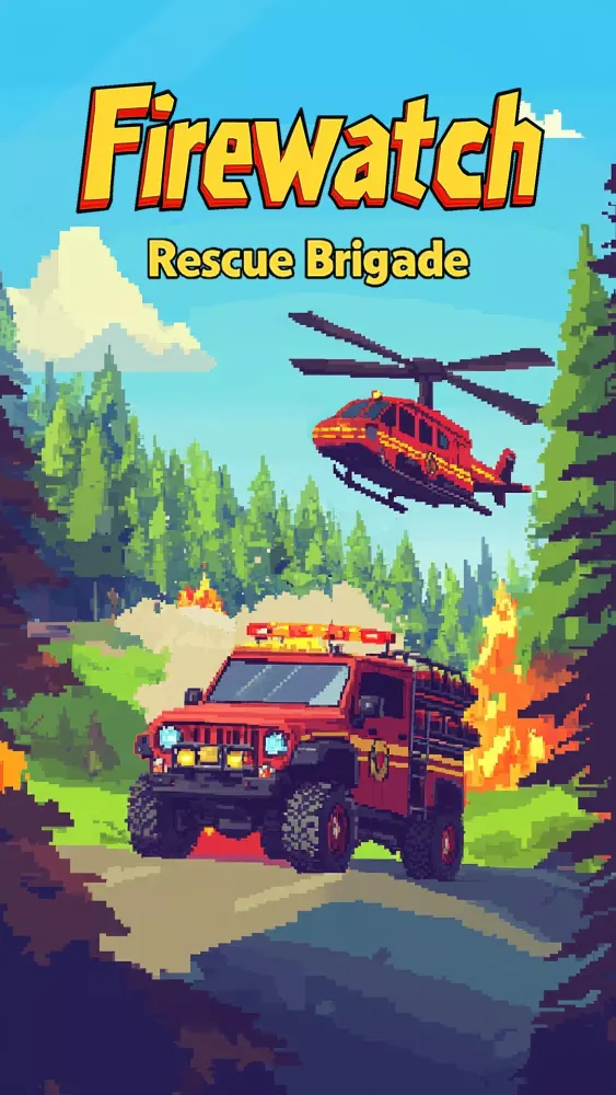 ภาพหน้าจอของ Firewatch: Rescue Brigade