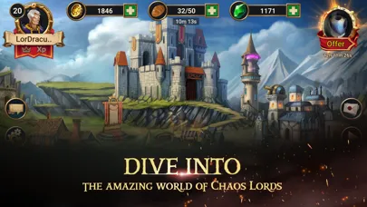 Chaos Lords: War Strategy Game سکرین شاٹس