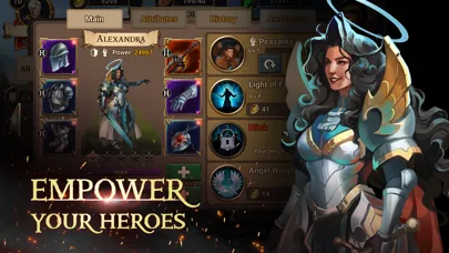 Chaos Lords: War Strategy Game سکرین شاٹس